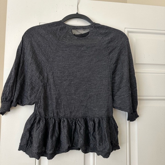 Red Valentino grey top- size XS - Picture 3 of 5